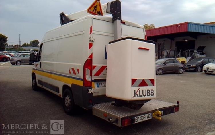 PEUGEOT BOXER BLUEHDI 2.0 16V 130CV NACELLE SUR VL 12M 1642H BLANC EP-539-VE