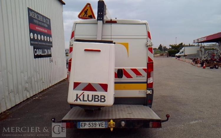 PEUGEOT BOXER BLUEHDI 2.0 16V 130CV NACELLE SUR VL 12M 1642H BLANC EP-539-VE