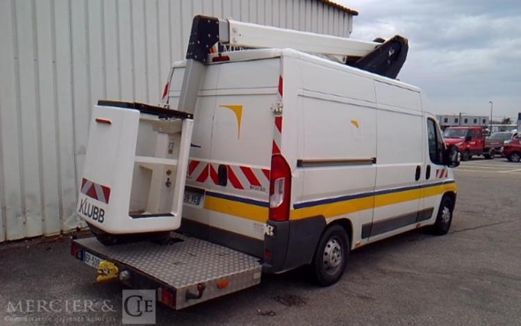 PEUGEOT BOXER BLUEHDI 2.0 16V 130CV NACELLE SUR VL 12M 1642H BLANC EP-539-VE