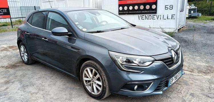 RENAULT MEGANE IV HATCHBACK 1.5 DCI 16V 110 CV – DIESEL – 152984 KMS – ANNEE 2017 GRIS EP-780-DT