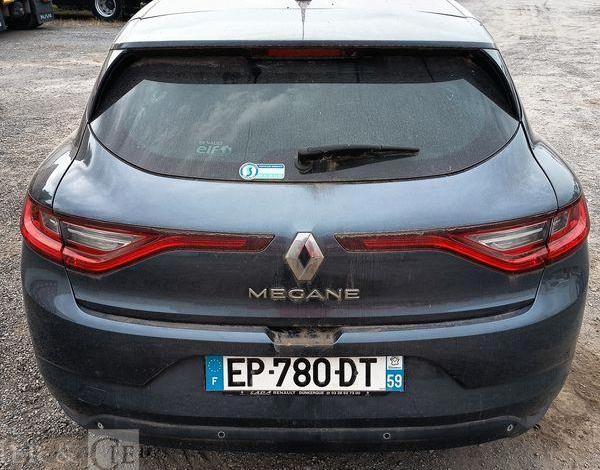 RENAULT MEGANE IV HATCHBACK 1.5 DCI 16V 110 CV – DIESEL – 152984 KMS – ANNEE 2017 GRIS EP-780-DT