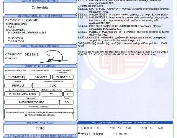 RENAULT CLIO 1,5 DCI75 BUSINESS BLANC ET-531-QT