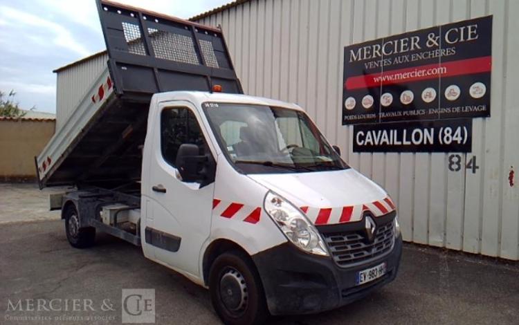 RENAULT MASTER BENNE SIMPLE CABINEL2 2.3 DCI 110CH 35 CONFORT BLANC EV-983-HH