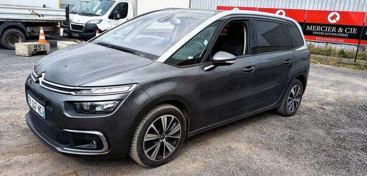CITROEN GRAND C4 SPACETOURER 2.0 BLUEHDi FAP 16V EAT8 S&S 163 CV BOITE AUTO – 180173 KMS GRIS EY-247-HC