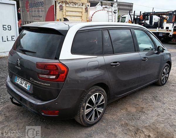 CITROEN GRAND C4 SPACETOURER 2.0 BLUEHDi FAP 16V EAT8 S&S 163 CV BOITE AUTO – 180173 KMS GRIS EY-247-HC