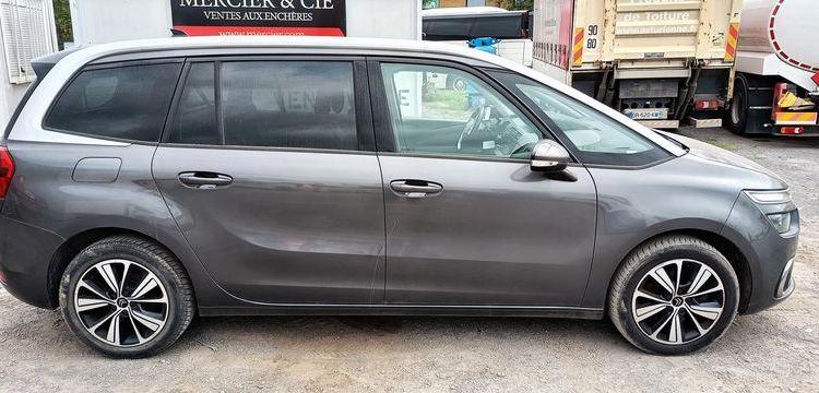 CITROEN GRAND C4 SPACETOURER 2.0 BLUEHDi FAP 16V EAT8 S&S 163 CV BOITE AUTO – 180173 KMS GRIS EY-247-HC
