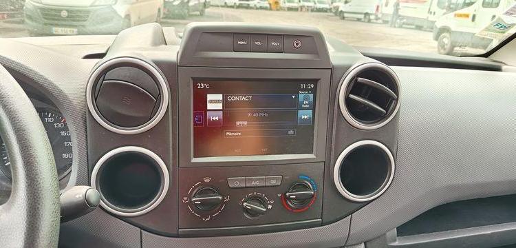 PEUGEOT PARTNER PHASE 2 L1 600KG 1.6 BLUE HDi FAP FOURGON 99 CV – DIESEL – 110292 KMS – BLANC EZ-653-XF