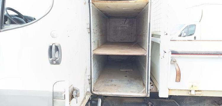IVECO DAILY 35C12 2,3D 16V 116CV BENNE AVEC COFFRE ACIER DIESEL  – 164019 KMS BLANC FA-377-CK