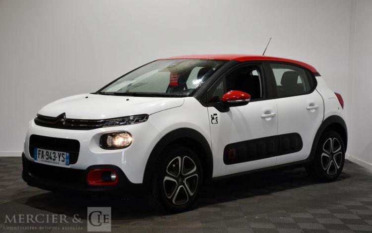 CITROEN C3 1.2 PURETECH 110 GRAPHIC BLANC FA-943-YS