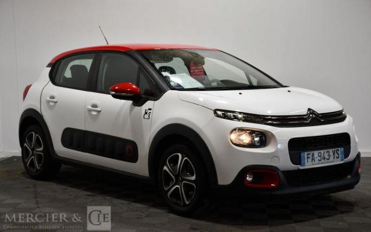 CITROEN C3 1.2 PURETECH 110 GRAPHIC BLANC FA-943-YS