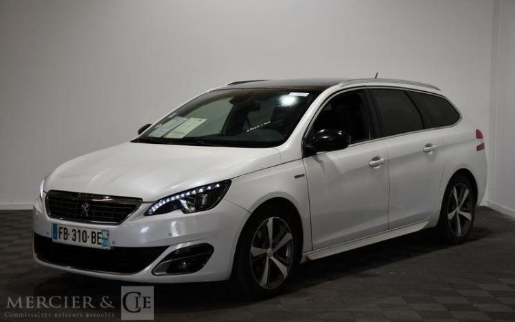 PEUGEOT 308 SW 2,0 BLUE HDI 150 GT LINE BLANC FB-310-BE