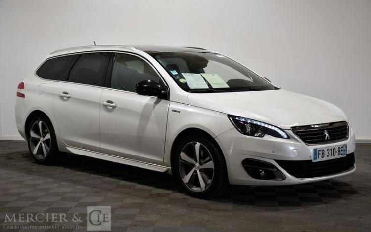 PEUGEOT 308 SW 2,0 BLUE HDI 150 GT LINE BLANC FB-310-BE