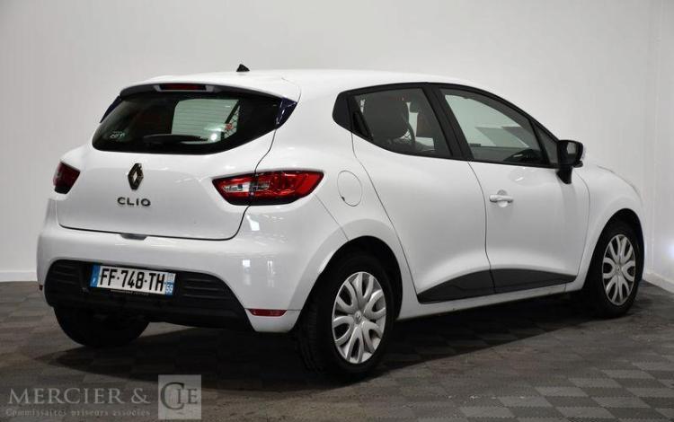 RENAULT CLIO IV STE 1.5 DCI 90 ENERGY AIR MEDIANAV
 BLANC FF-748-TH