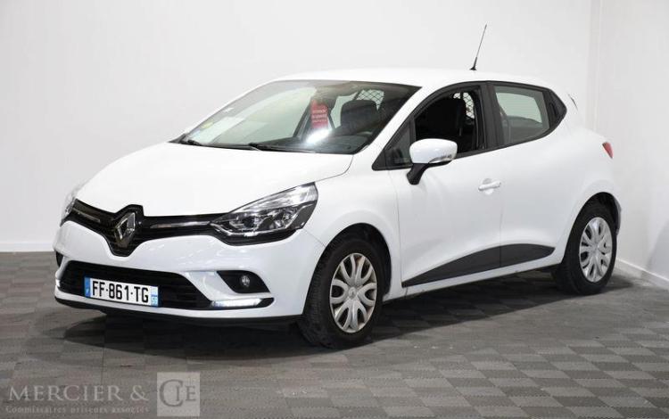 RENAULT CLIO STE AIR MEDIANAV DCI 90 BLANC FF-861-TG