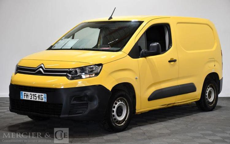 CITROEN BERLINGO 1.6 BLUEHDI 75 1000KG M L1 WORKER JAUNE FH-315-KG
