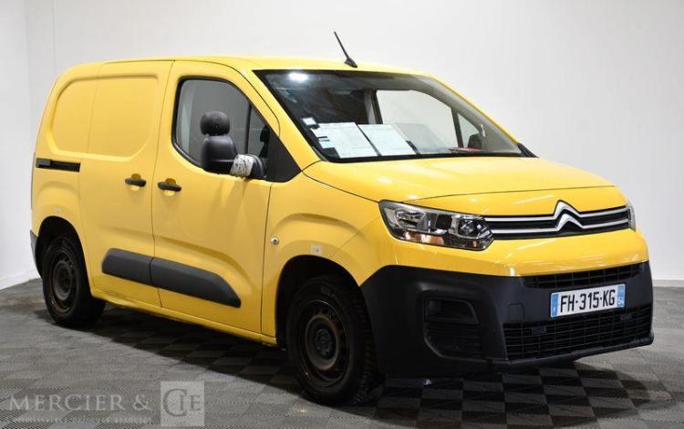 CITROEN BERLINGO 1.6 BLUEHDI 75 1000KG M L1 WORKER JAUNE FH-315-KG
