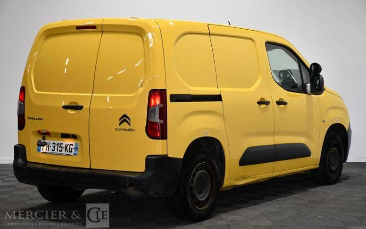 CITROEN BERLINGO 1.6 BLUEHDI 75 1000KG M L1 WORKER JAUNE FH-315-KG