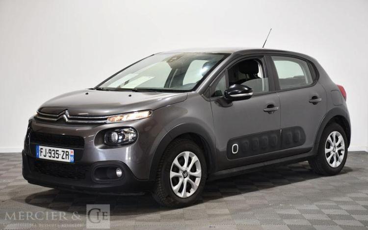 CITROEN C3 SOCIETE 1.6 BLUEHDI 100 FEEL NAVI GRIS FJ-935-ZR