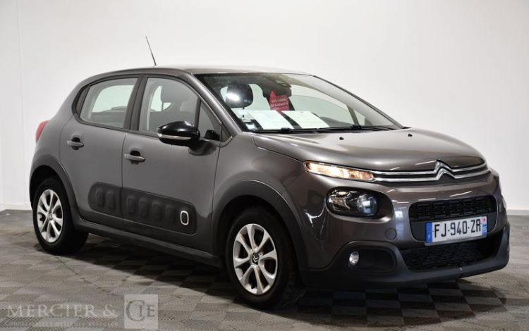 CITROEN C3 SOCIETE 1.5 BLUEHDI 100 FEEL GRIS FJ-940-ZR