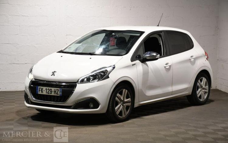 PEUGEOT 208 1.2 PURETECH 80 SIGNATURE BLANC FK-129-HZ