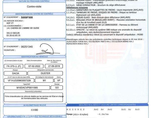 DACIA DUSTER TECHROAD BLUE DCI 115 4X2 BLEU FK-375-LL