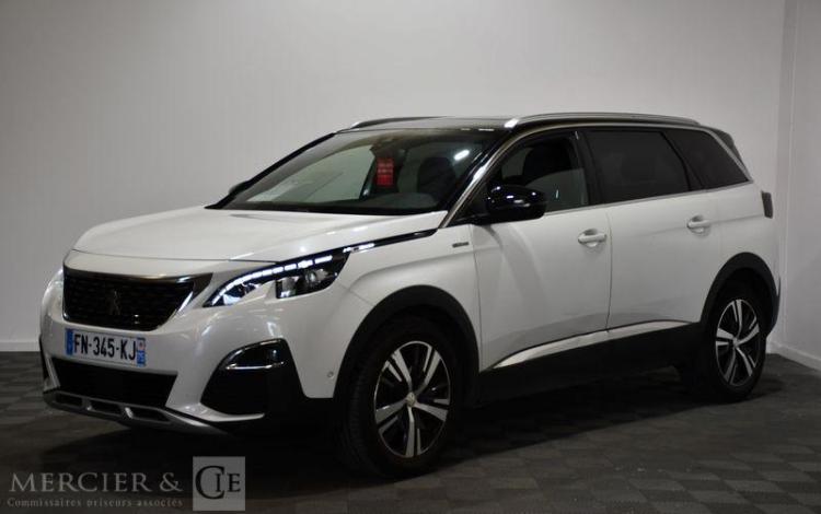 PEUGEOT 5008 1.6 PURETECH 180 GT LINE EAT BLANC FN-345-KJ