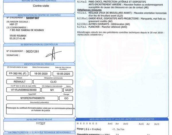 RENAULT CLIO STE AIR NAV BLUE DCI 85 BLANC FP-392-WL