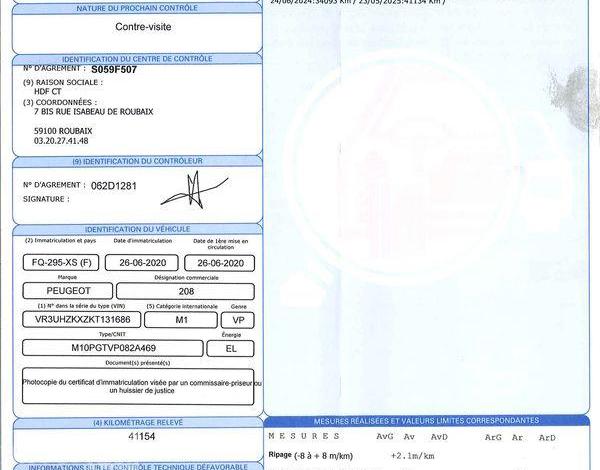 PEUGEOT e-208 135ch 50kWh ALLURE BVA – VENTE SUR DESIGNATION BLEU FQ-295-XS