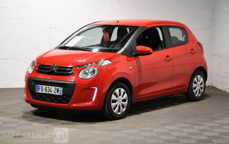 CITROEN C1 VTI 72 S&S FEEL ROUGE FQ-634-ZW