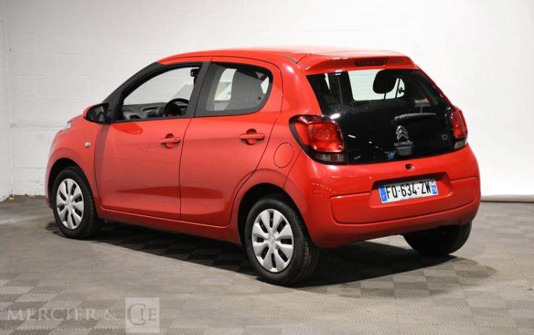 CITROEN C1 VTI 72 S&S FEEL ROUGE FQ-634-ZW
