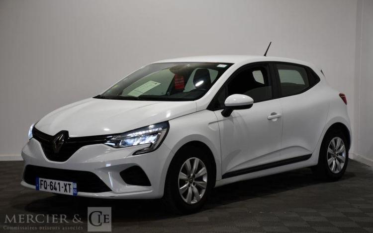 RENAULT CLIO V SSOCIETE 1.5 BLUEDCI 85 AIR NAVI BLANC FQ-641-XT