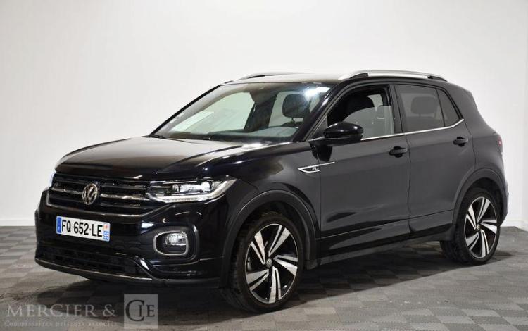VOLKSWAGEN T-CROSS 1.0 TSI 115 R-LINE DSG NOIR FQ-652-LE