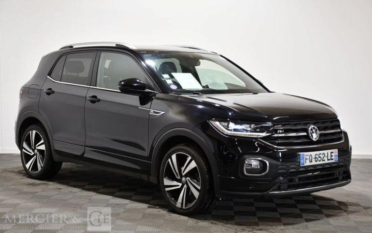 VOLKSWAGEN T-CROSS 1.0 TSI 115 R-LINE DSG NOIR FQ-652-LE