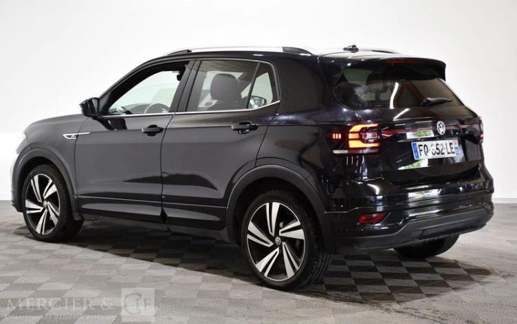 VOLKSWAGEN T-CROSS 1.0 TSI 115 R-LINE DSG NOIR FQ-652-LE