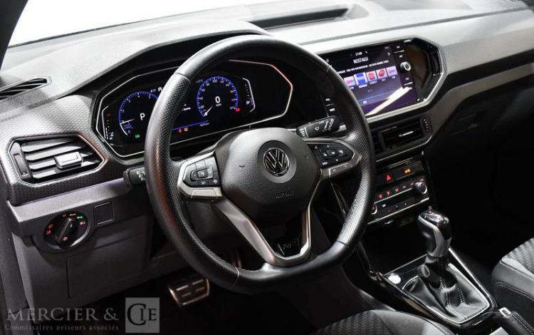 VOLKSWAGEN T-CROSS 1.0 TSI 115 R-LINE DSG NOIR FQ-652-LE