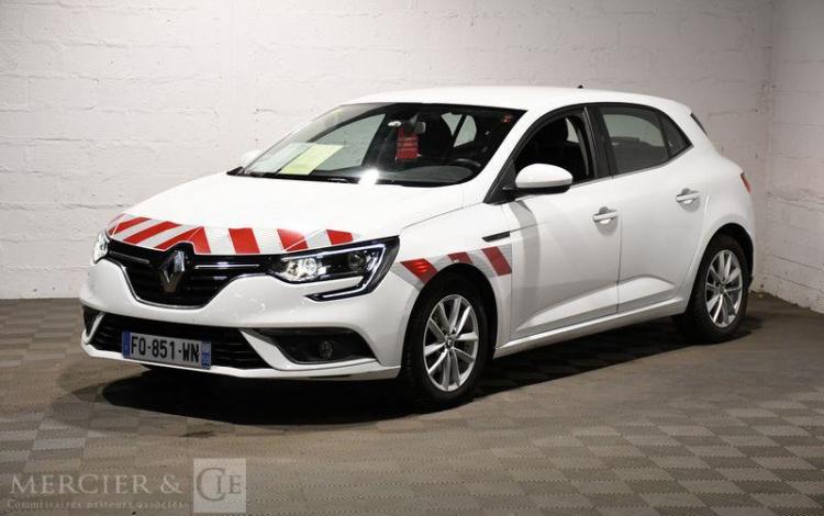RENAULT MEGANE STE BERLINE ZEN BLUE DCI 95 BLANC FQ-851-WN
