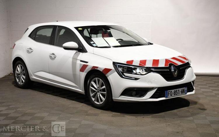 RENAULT MEGANE STE BERLINE ZEN BLUE DCI 95 BLANC FQ-851-WN