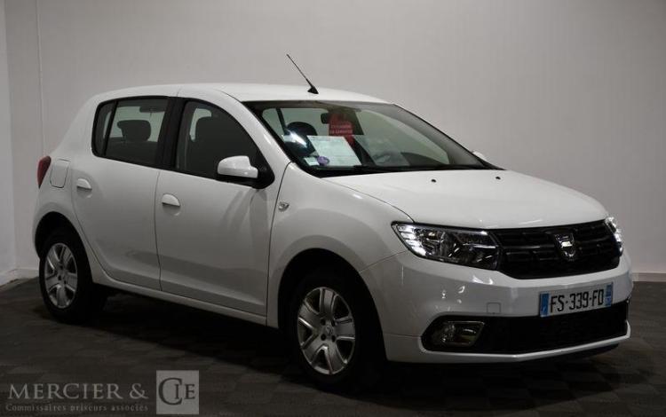 DACIA SANDERO 1.0 SCE 75 CITY PLUS BLANC FS-339-FD
