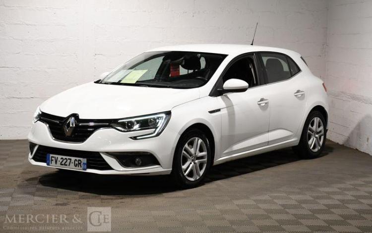 RENAULT MEGANE BUSINESS BLUE DCI 115 BLANC FV-227-GR