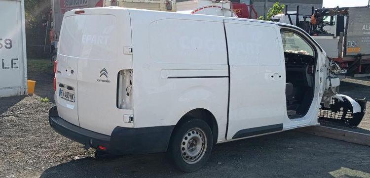 CITROEN JUMPY CLUB XL BLUEHDI 120 BVM6 – DIESEL – ANNEE 2020 BLANC FV-400-HK