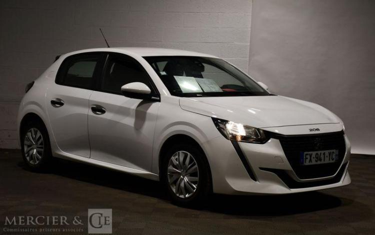 PEUGEOT 208 SOCIETE 1.6 BLUEHDI 100 PREMIUM BLANC FX-941-YC