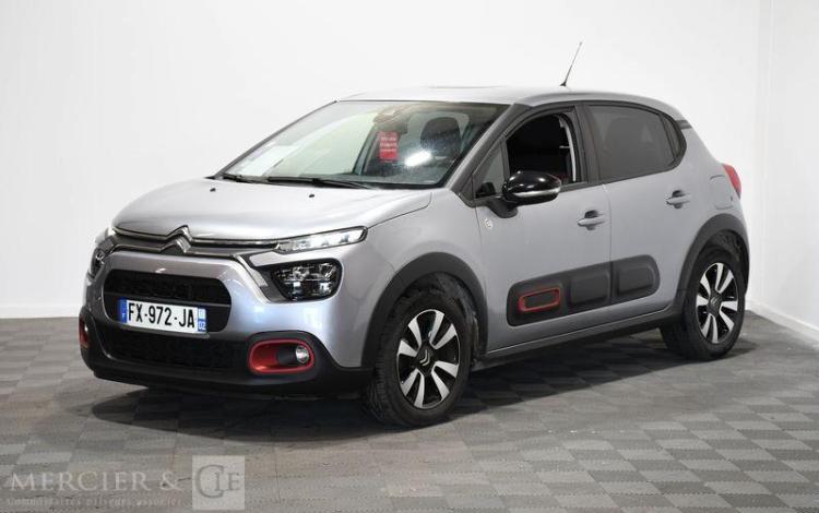 CITROEN C3 PURE TECH 83 S&S GRIS FX-972-JA