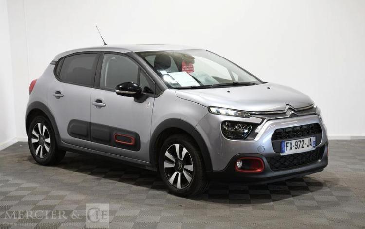CITROEN C3 PURE TECH 83 S&S GRIS FX-972-JA