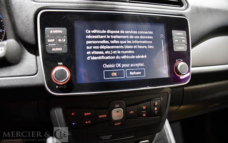 NISSAN LEAF ELECTRIC 150 40KWH AVEC BATTERIE 10E ANNIVERSAIRE BVA GRIS GA-344-JC