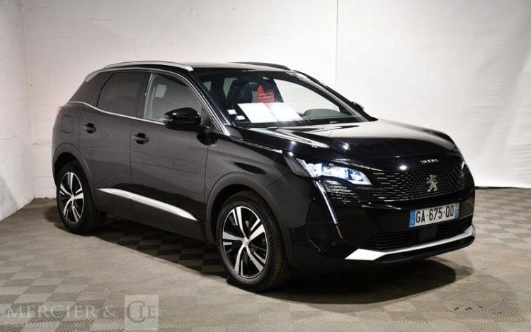 PEUGEOT 3008 1.2 PURETECH 130 GT LINE EAT NOIR GA-675-QQ