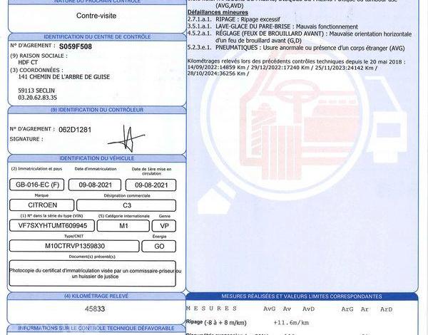 CITROEN C3 BLUEHDI 100 S&S BLANC GB-016-EC