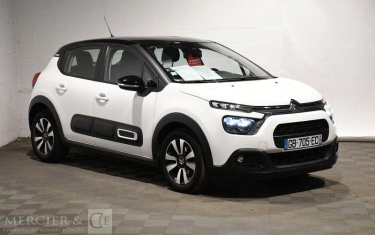 CITROEN C3 BLUEHDI100 S&S BLANC GB-705-EC