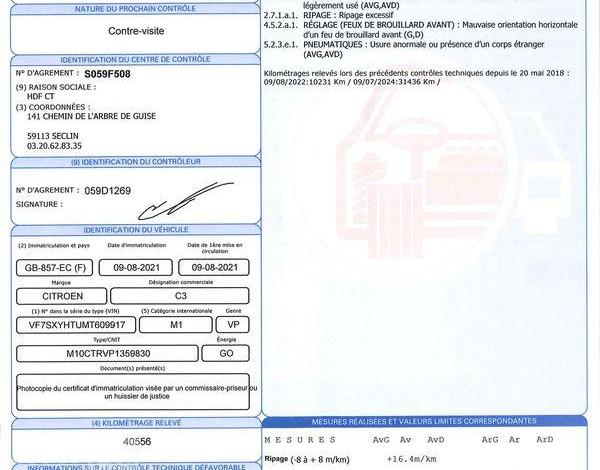 CITROEN C3 1.5 BLUEHDI 100 SHINE PACK BLANC GB-857-EC