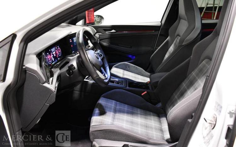 VOLKSWAGEN GOLF 2,0 TDI SCR 200CH GTD DSG7 BLANC GE-606-XY