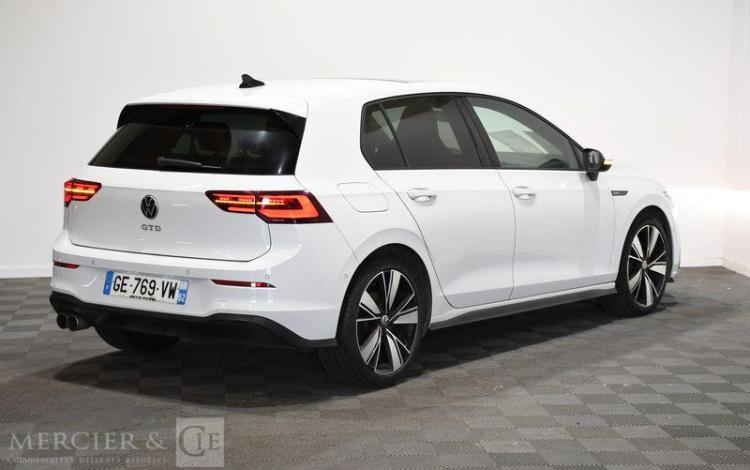 VOLKSWAGEN GOLF VIII 2.0 TDI SCR 200CV GTD DS7 BLANC GE-769-VW